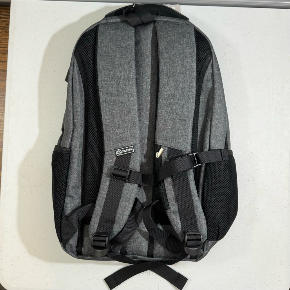Oulanshi School Business Laptop Backpack with USB Charging Port Unisex NWT - Picture 3 of 17
